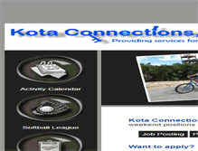 Tablet Screenshot of kotalogin.com